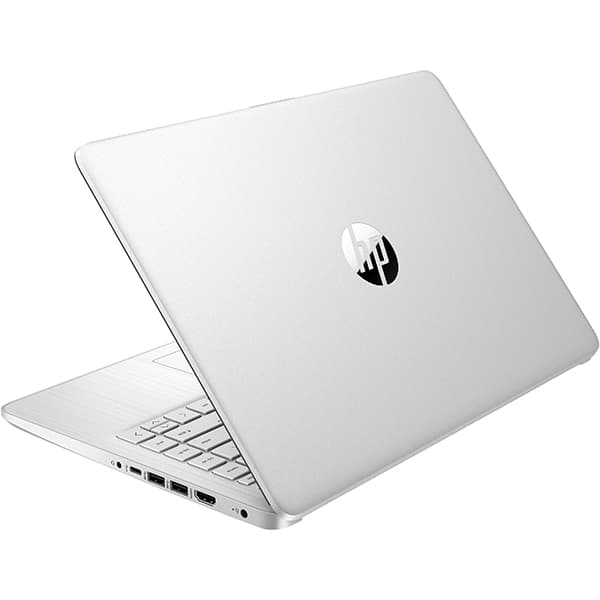 Laptop HP 14s-fq1006nq, AMD Ryzen 7 5700U pana la 4.3GHz, 14" Full HD, 8GB, SSD 256GB, AMD Radeon Graphics, Windows 10 Home, argintiu