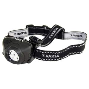 Lanterna frontala cu LED-uri VARTA 17730, 5 LED-uri, negru