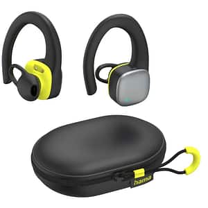 Casti HAMA Spirit Athletics, True Wireless, Bluetooth, In-ear, Microfon, negru-galben