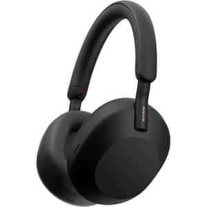 Casti SONY WH-1000XM5, Bluetooth, Over-ear, Microfon, Noise Cancelling, negru
