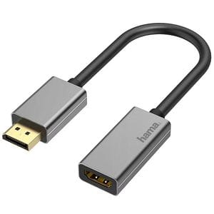 Adaptor DisplayPort - HDMI HAMA 200329, 4K/60Hz, gri