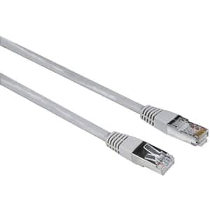 Cablu de retea F/UTP Cat5e HAMA 200920, 20 m, gri