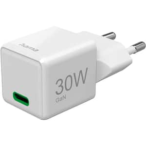 Incarcator retea HAMA 201982, 1x USB-C Power Delivery (PD) 30W, alb