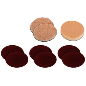 Set acesorii polisat EINHELL 2093233, 9 piese, maro