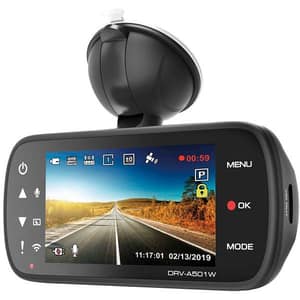 Camera auto DVR KENWOOD DRVA501W, 3", Quad HD, Wi-Fi, GPS, G-Senzor