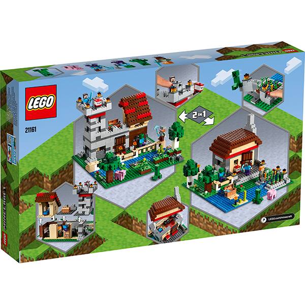 LEGO Minecraft Cutie de crafting 3.0 21161 8 ani 564 piese