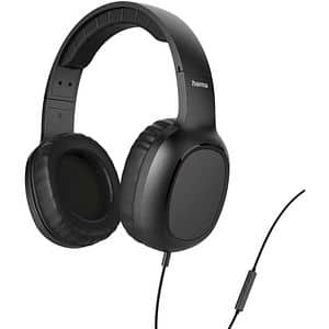 Casti HAMA Fun C, Cu Fir, On-Ear, Microfon, USB-C, negru