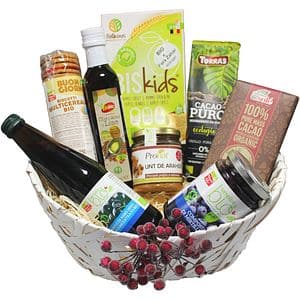 Cos cadou LUXURY BASKETS BIO 9CB