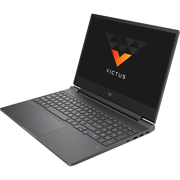 Laptop Victus by HP 15-fb0005nq, AMD Ryzen 7 5800H pana la 4.4GHz, 15.6" Full HD, 16GB, SSD 512GB, NVIDIA GeForce RTX 3050 4GB, FreeDos, argintiu-negru