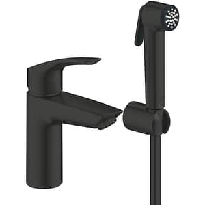 Baterie lavoar GROHE Eurosmart 231242433, dus igienic, alama, negru