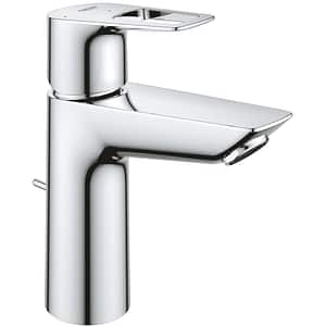 Baterie lavoar GROHE Bauloop 23887001, marimea M, alama, crom