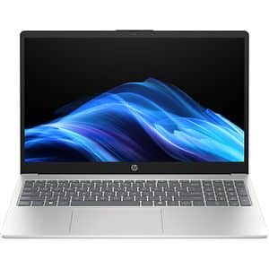 Laptop HP 15-fd1003nq, Intel Core Ultra 5 125H pana la 4.5GHz, 15.6" Full HD, 24GB, SSD 1TB, Intel Arc Graphics, Free DOS, argintiu