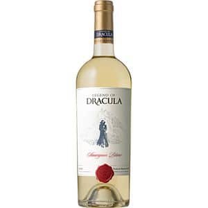Vin alb sec Legend of Dracula Sauvignon Blanc, 0.75L