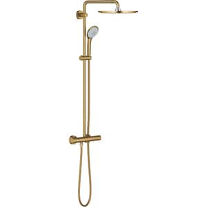 Sistem dus GROHE Euphoria 310 26075GN0, termostat, 3 functii, auriu