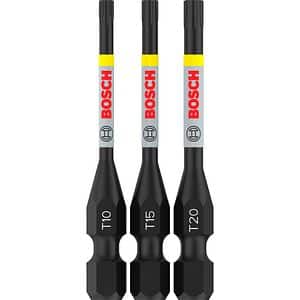 Set BOSCH PRO, 3 biti impact torx, 10/15/20