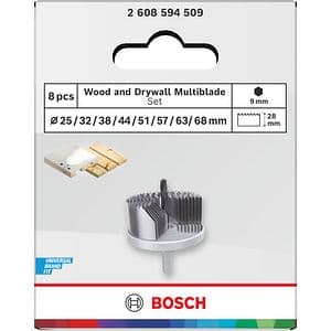 Carota BOSCH, lemn, 25/32/38/44/51/57/63/68 x 28mm