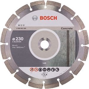 Disc diamantat BOSCH, beton, 230 x 22.2 x 2.3 mm