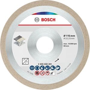 Disc diamantat BOSCH, ceramic, 115 x 22.2 x 1.6