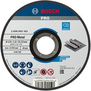 Disc taiere BOSCH, metal, 115 x 1, 6 x 22, 23