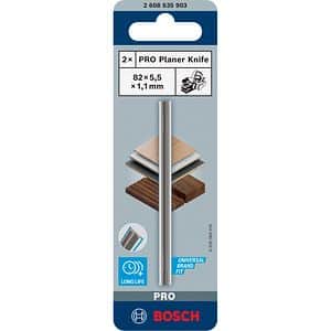 Cutite pentru rindea BOSCH PRO, 82 x 5.5 x 1.1mm, 2buc