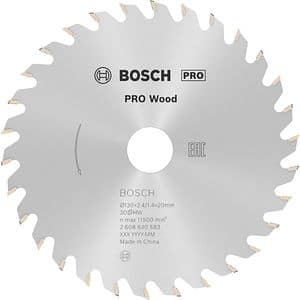 Panza circular BOSCH PRO, wood, 130 x 20, T30