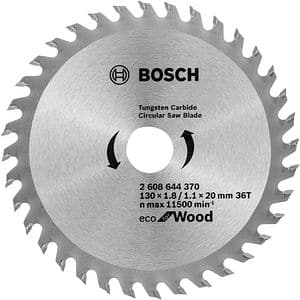 Panza circular lemn BOSCH, 130 x 20/16 x 1.8mm, 36T