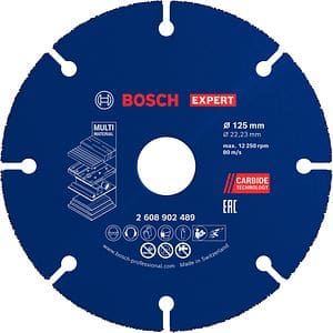 Disc BOSCH PRO, EXPERT carbide mutli, 125mm, M14