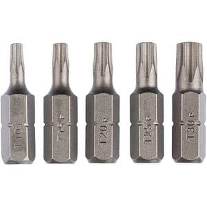 Set mixt BOSCH, 5 biti T10, T15, T20, T25, T30, 25mm