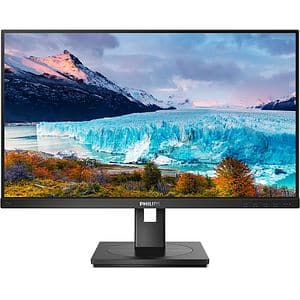 Monitor LCD IPS Philips, 272S1M, 27'', Full HD, 75Hz, boxe, pivot, negru