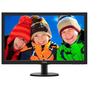 Monitor LED PHILIPS 273V5LHSB, 27", Full HD, 60Hz, negru