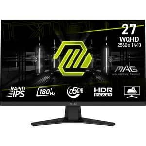 Monitor Gaming LED Fast IPS MSI MAG 274QF, 27", WQHD, 180Hz, AMD FreeSync, HDR Ready, negru