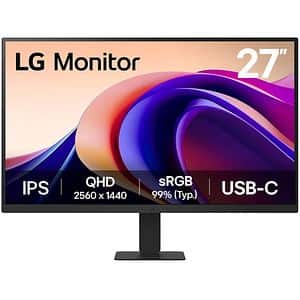 Monitor LED IPS LG 27U631A-B, 27", QHD, 100Hz, HDR10, negru