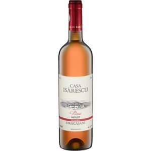 Vin rose demisec Casa Isarescu Merlot, 0.75L