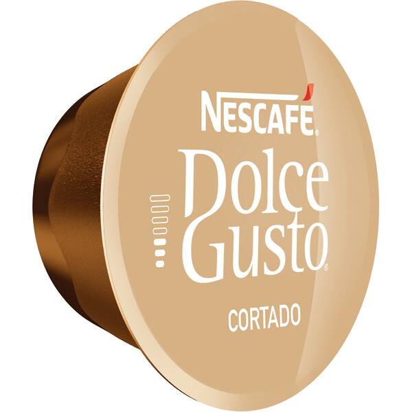 Capsule cafea NESCAFE Dolce Gusto Cortado Espresso Machiatto, 16 capsule, 100.8g