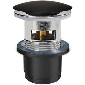 Ventil quick-clack WIRQUIN 30722855, 73-92 mm, negru mat