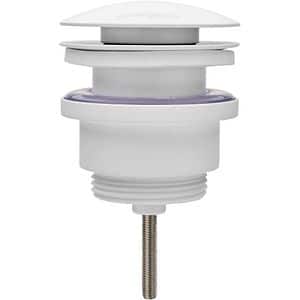 Ventil quick-clack WIRQUIN 30724962, alb