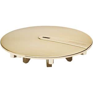 Capac pentru sifon WIRQUIN Slim+ 30724975, ABS, D 118mm, auriu