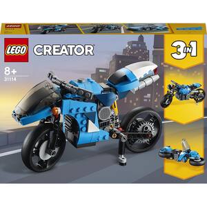 LEGO Creator: Super motocicleta 31114, 8 ani+, 236 piese