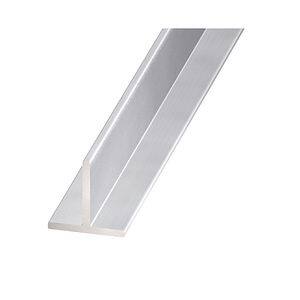 Profil T eloxat, aluminiu, 20 x 20 x 1.5 mm, 1 m