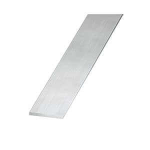 Bara plata aluminiu brut, 25 x 2mm, 1m