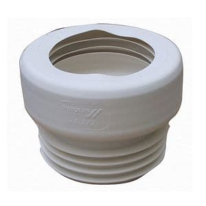 Manson WC Wirquin PRO RA372, drept, 100 mm, alb