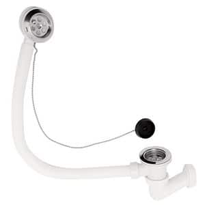 Coloana cada cu preaplin, sifon mic, dop si lant Wirquin SP5501RO, 500 mm