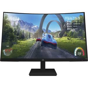 Monitor Gaming curbat LED VA HP X32c, 31.5", Full HD, 165Hz, AMD Freesync Premium, negru