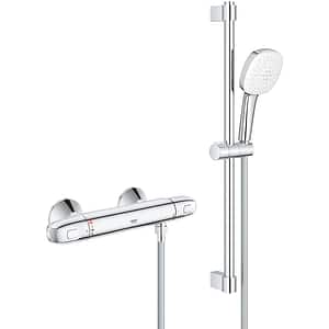 Baterie dus GROHE Grohtherm 1000 34825002, aparenta, termostat, alama, crom