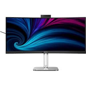 Monitor curbat LCD VA PHILIPS 34B2U6603CH/00, 34", WQHD, 120 Hz, Display HDR 400, negru