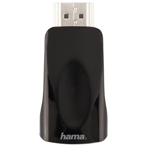 Convertor HDMI - VGA HAMA 34621, negru