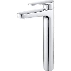 Baterie lavoar GOODHOME Cavally, inaltime 30.1 cm, alama, argintiu