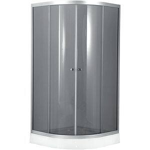 Cabina dus si cadita semirotunda, 80 x 80 x 193 cm  GoodHome Briska