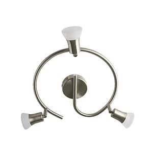 Spot cu LED integrat, argintiu, 3 x 3.4 W, 220 V, metal   Colours Nabesna