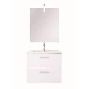 Oglinda baie GoodHome Slapton, dreptunghiulara, 60 x 70 cm, iluminare halogen